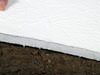 Crawl space insulation installed in Saskatchewan and Manitoba on a dirt floor