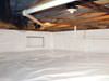 Crawl space moisture barriers installed in Regina, Brandon, Yorkton