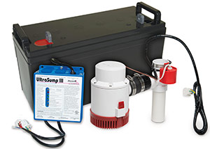 a battery backup sump pump system in Fort Qu'Appelle 
