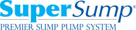 Logo for our SuperSump® Pump System, available in Estevan and other parts of Saskatchewan and Manitoba