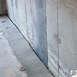 an ugly basement weeping tile drainage system that's clogged and not working in Weyburn.