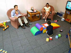 Waterproof basement flooring installed in a family room in Virden, Saskatchewan and Manitoba