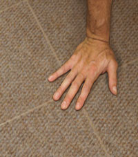 Carpeted Floor Tiles installed in Virden, Saskatchewan and Manitoba