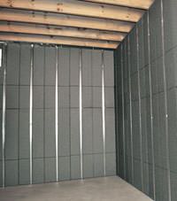 Thermal insulation panels for basement finishing in Yorkton, Saskatchewan and Manitoba